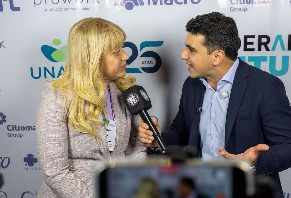Norstream entrevistando a la intendenta de San Miguel de Tucumán en Liderando Futuro