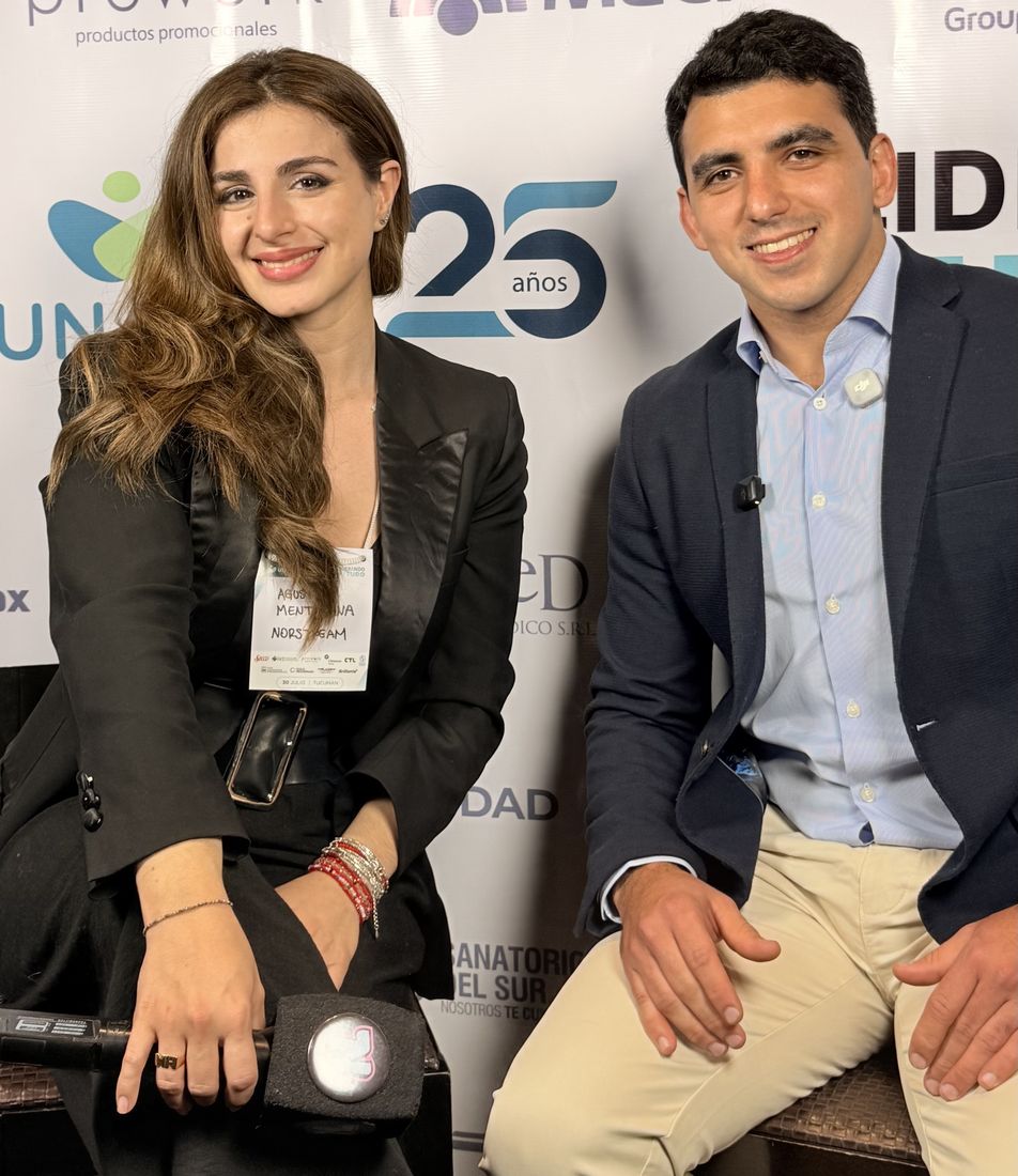 El equipo de Norstream durante la cobertura de Liderando Futuro